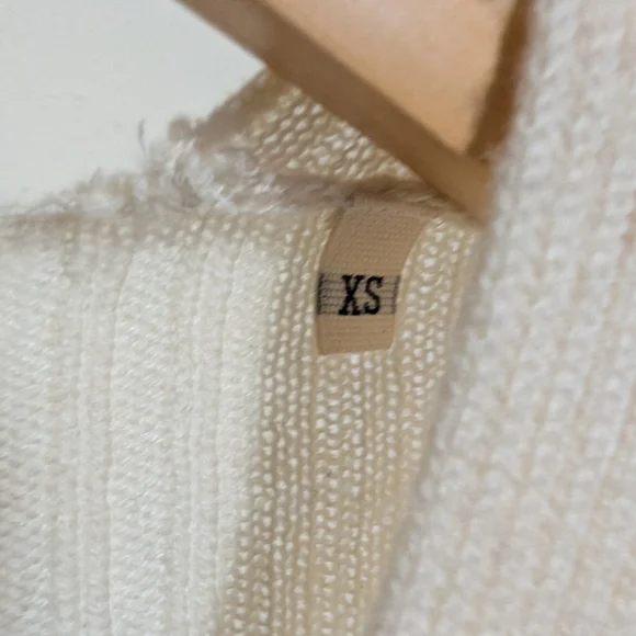 R13 Distressed Cashmere Sweater Oversized XS - Picture 4 of 11